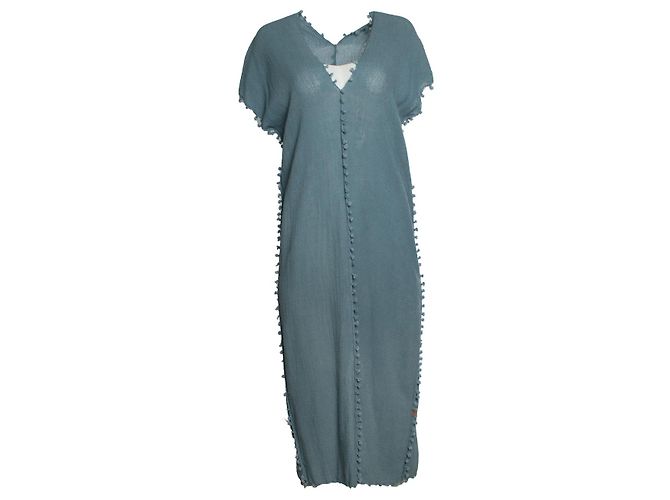 Autre Marque Caravana, blaues Maxikleid