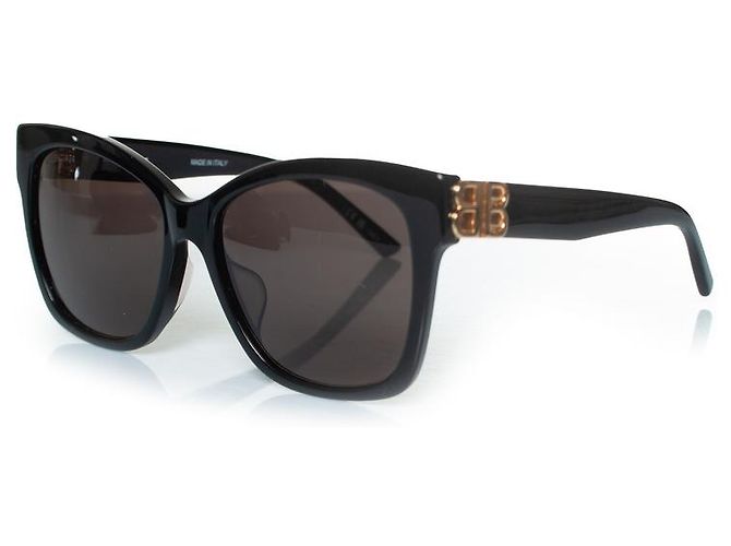 Balenciaga, occhiali da sole neri oversize Nero