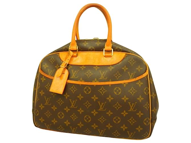 Louis Vuitton Deauville Marrom Lona  ref.1984228