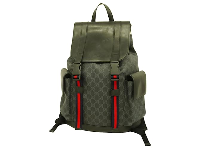 Gucci Ophidia Backpack Brown Cloth  ref.1984328