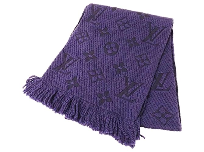 Louis Vuitton Purple Wool  ref.1984589