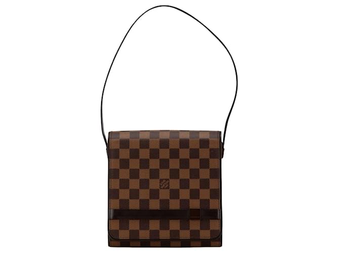 Louis Vuitton Tribeca Marrom Lona  ref.1984726