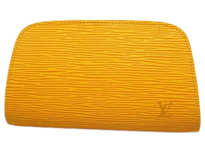 Louis Vuitton Dauphine Amarelo Couro  ref.1984850