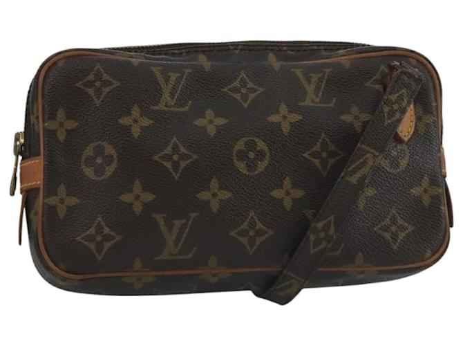 Louis Vuitton Marly Marrom Lona  ref.1985465