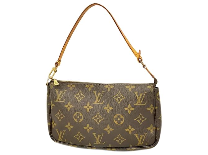 Louis Vuitton Monogram Pochette Accessoires Brown  ref.1985576