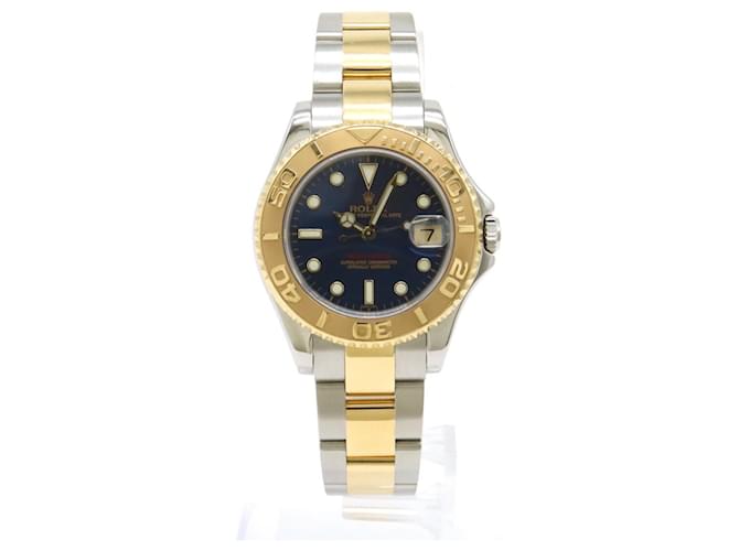 Rolex Yachtmaster Rolesium Blue Dial Automatic Wristwatch  ref.1985787