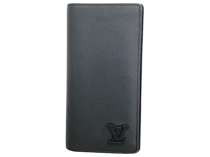 Louis Vuitton Brazza Black Leather  ref.1985959