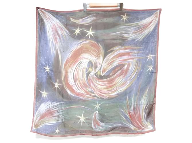 Hermès Hermes 100% Silk Feux du Ciel Scarf Multiple colors  ref.1986900