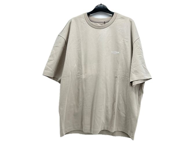 Autre Marque SYSTEM Camisetas T.International S Algodón Beige 