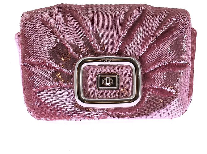 ROGER VIVIER Bolsas T. Glitter Rosa