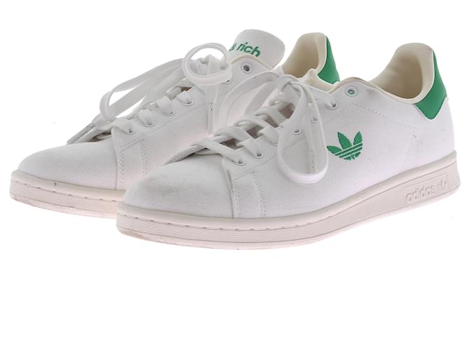 Autre Marque SPORTY & RICH Trainers T.EU 42 Cloth White  ref.1987257