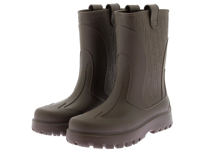DIOR Boots T.EU 44 Rubber Khaki
