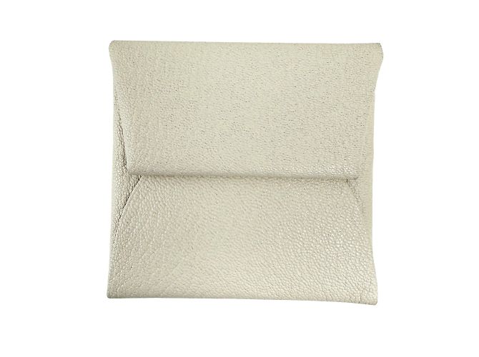 Monedero de cuero de cabra Bastia de Hermès