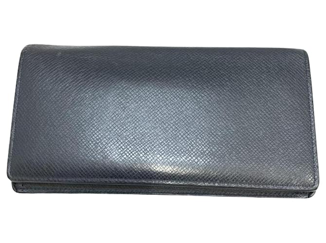 Louis Vuitton Brazza Wallet Black Leather  ref.1988311