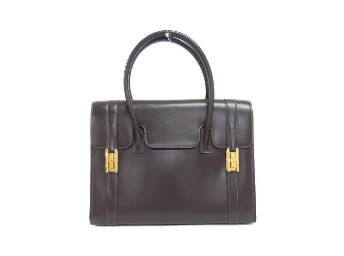 Hermès Bolsa Hermes Drag 27cm Damier ebene
