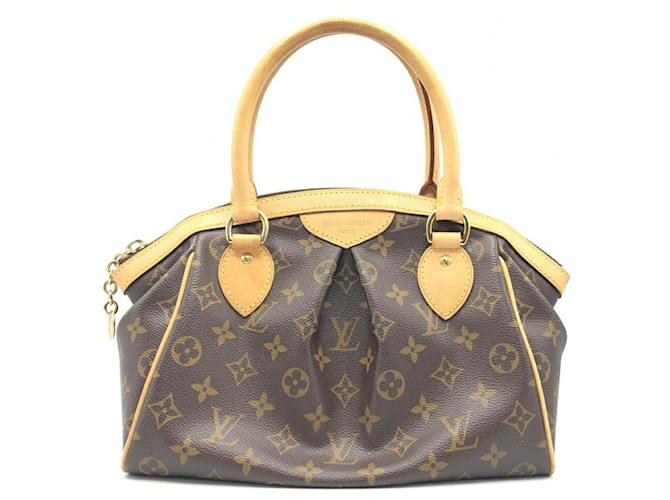 Louis Vuitton Tivoli Brown Cloth  ref.1989610