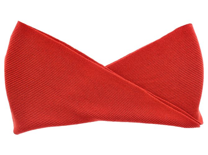 Sciarpa Joseph in cashmere rosso 