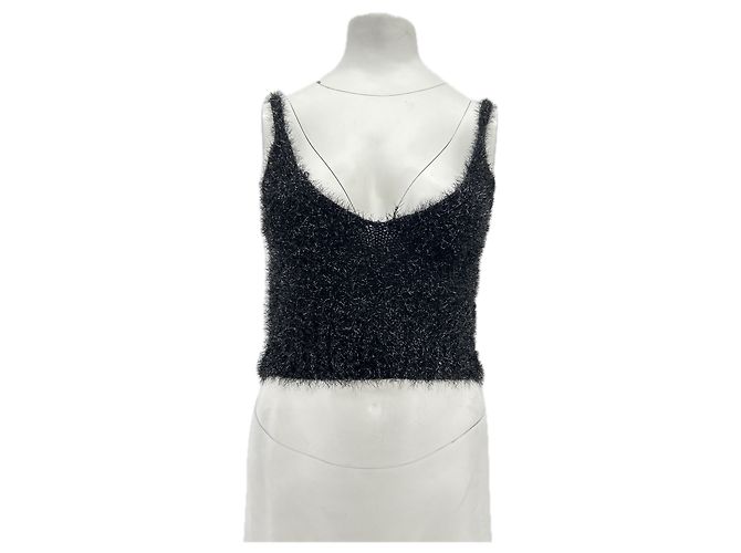 Nicholas Kirkwood NICHOLAS Tops T.Internazionale XS Cotone Nero