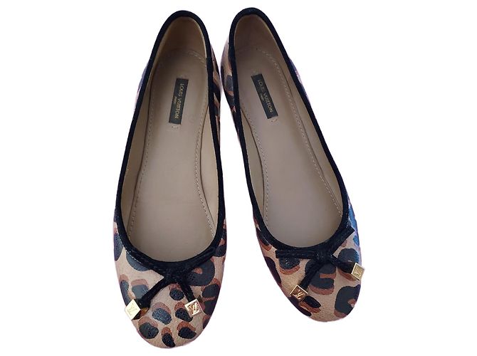 Bailarina Louis Vuitton Estampado de leopardo