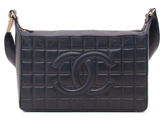 Borsa Chanel in pelle trapuntata nera Nero