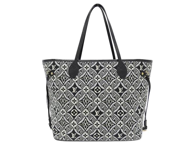 Louis Vuitton SINCE1854 Neverfull MM M57230 Bolsa Cinza Pano  ref.1990917