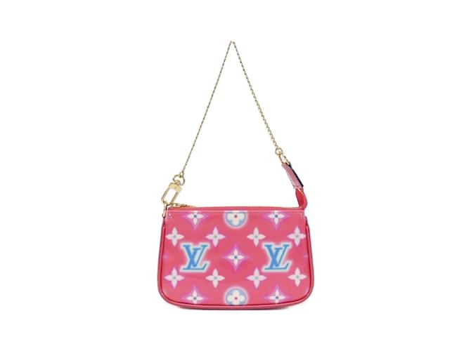 Acessório Mini Pochette Vernis Louis Vuitton Fuschia  ref.1991040