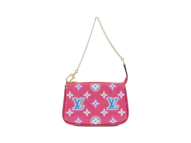 Acessório Mini Pochette Vernis Louis Vuitton Fuschia  ref.1991061