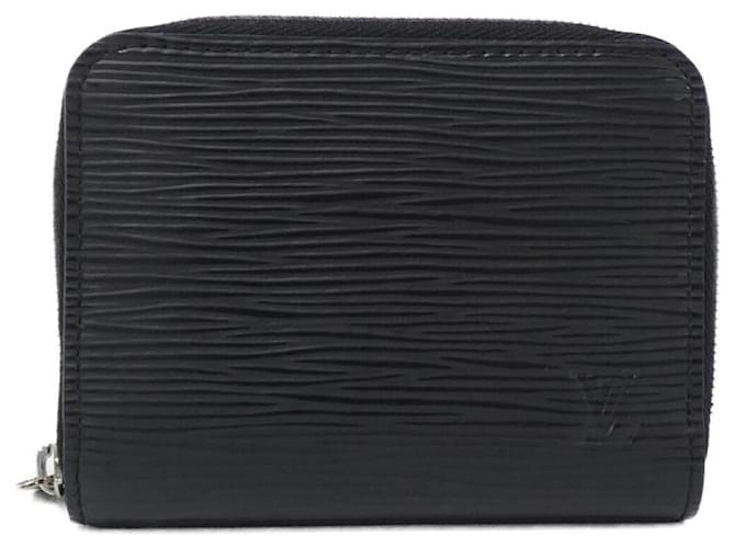 Louis Vuitton Epi Zippy Coin Purse Black  ref.1991090