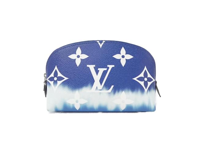 Pochete Cosmética LV Escal da Louis Vuitton Azul Lona  ref.1991122