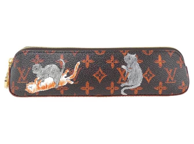 Louis Vuitton Catgram Truth Elisabeth GI0357 Pen Case Brown  ref.1991312