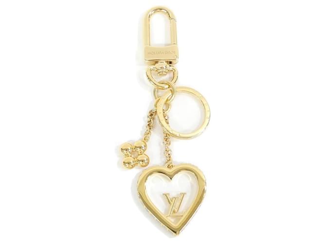 Louis Vuitton My LV Love Keyring Golden  ref.1991428