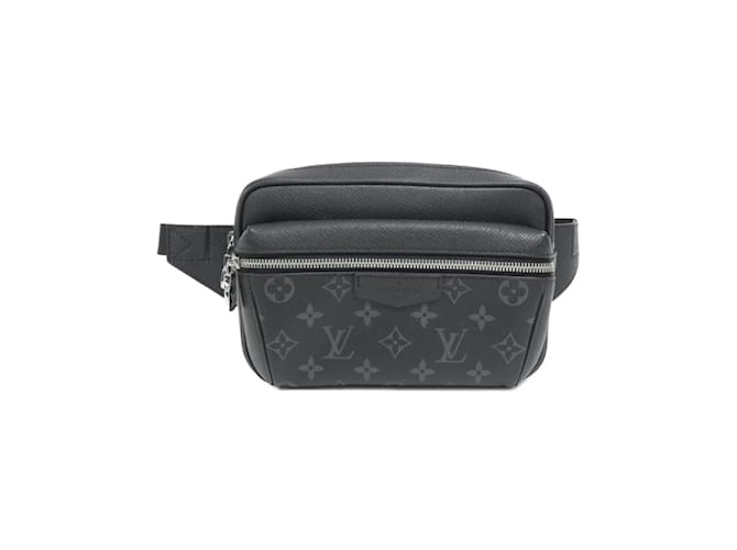 Louis Vuitton Taiga Lama Bum Bag Black Cloth  ref.1991450