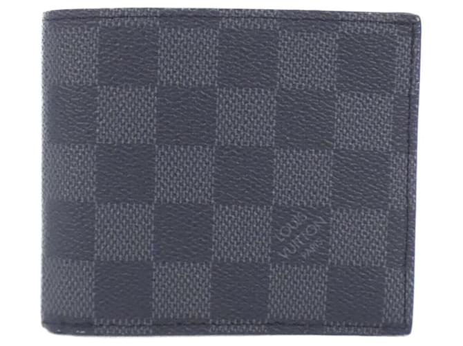 Portafoglio Amerigo Damier Graphite Louis Vuitton Damier ebene