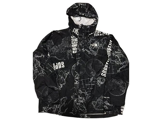 SUPREME X NORTH FACE SS2012 Black VENTURE Jacket