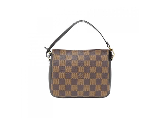 Pochete de maquiagem Louis Vuitton Damier Truth Damier ebene Lona  ref.1992028