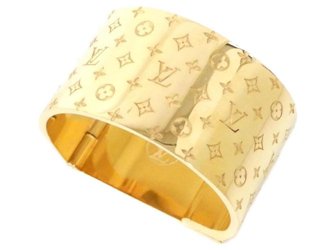 Broche Textil Nanogram M00226 de Louis Vuitton Dorado