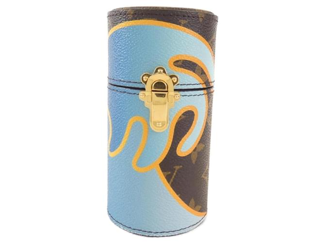 Estojo de viagem Louis Vuitton 100ML LS0329 Marrom Azul Lona  ref.1992158