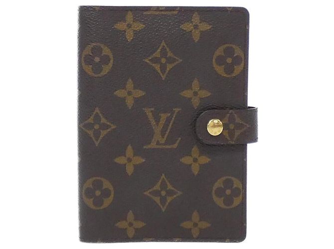 Louis Vuitton Monogram Agenda PM R20005 Organizer Brown