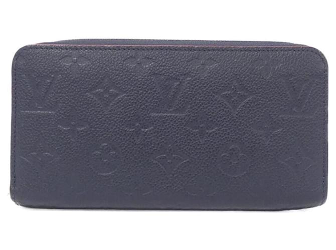 Louis Vuitton Monogram Empreinte Zippy Wallet Red Leather  ref.1993299