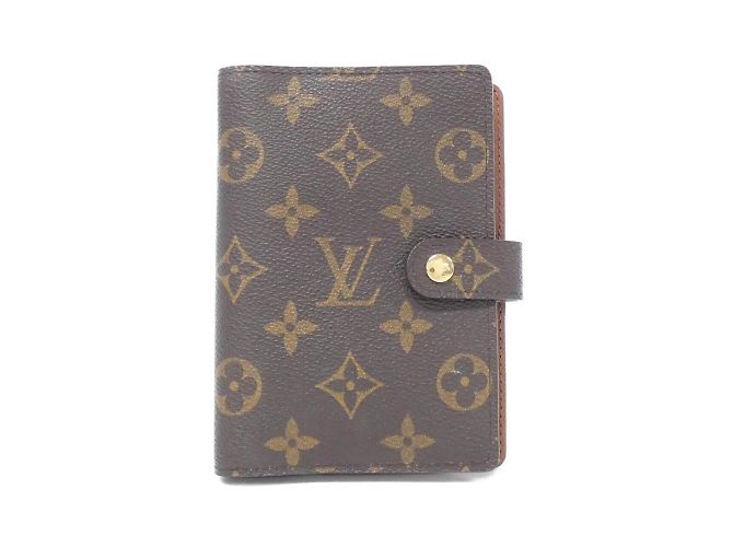 Louis Vuitton Monogram Agenda PM R20005 Organizer Braun Monogramm