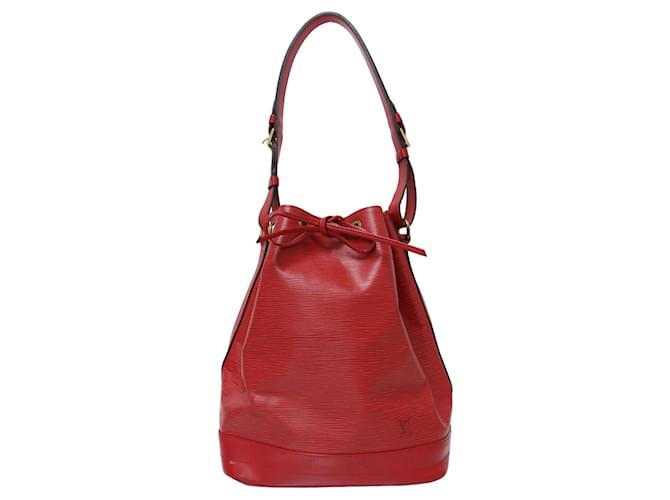 Noe Louis Vuitton Noé Red Leather  ref.1993860
