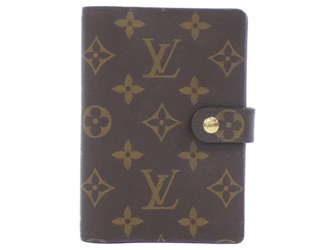 Louis Vuitton Monogram Agenda PM R20005 Organizer Brown
