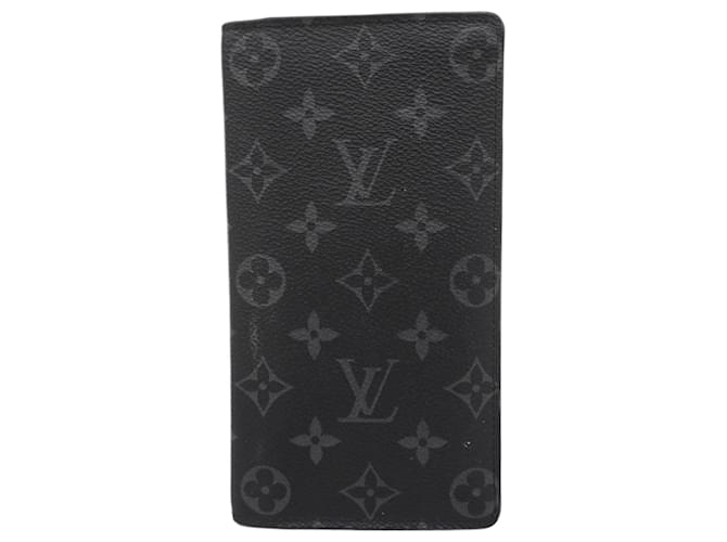 Louis Vuitton Brazza Black Cloth  ref.1994264