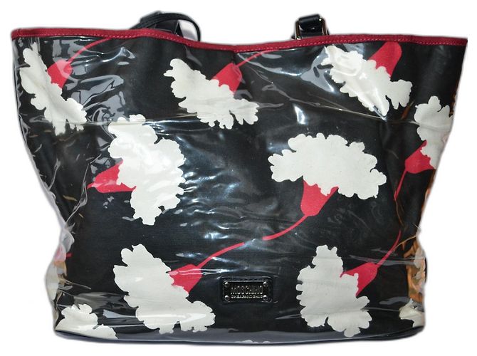 Borsa a spalla Moschino Cheap And Chic pelle tela plastica Multicolore