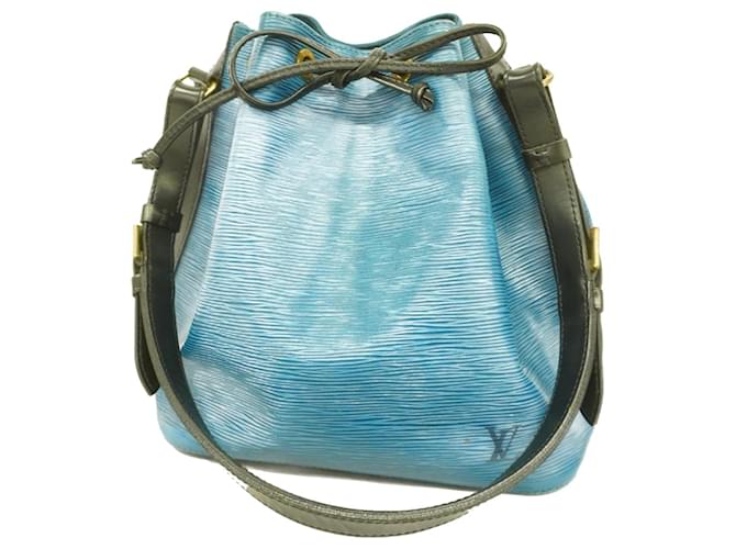 Louis Vuitton Noe Blue Leather  ref.1994341