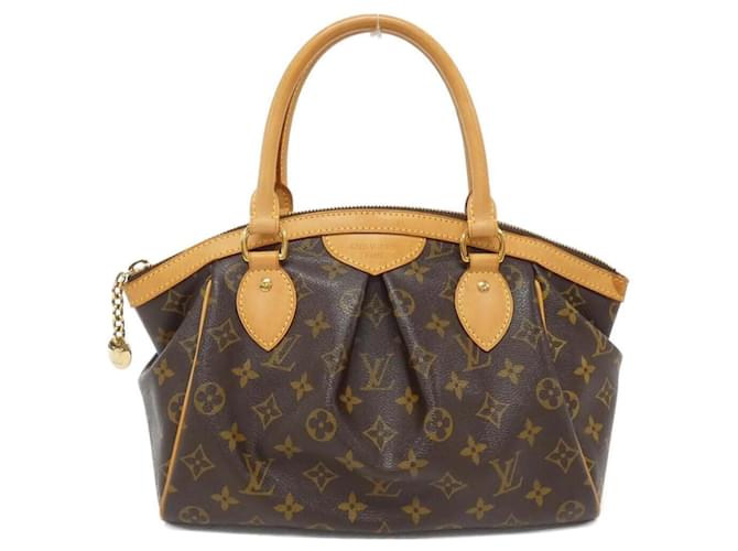 Louis Vuitton Monogram Tivoli PM M40143 Handbag Brown Cloth  ref.1994760