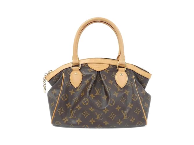 Louis Vuitton Monogram Tivoli PM M40143 Handbag Brown Patent leather  ref.1994874