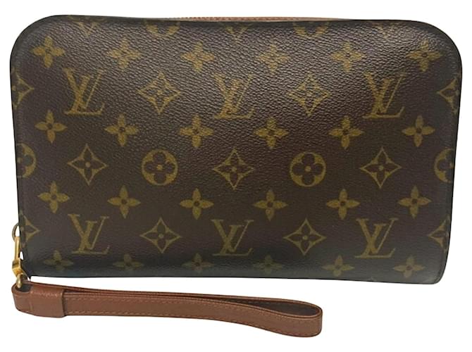 Louis Vuitton Orsay Marrom Lona  ref.1995672