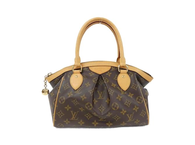 Louis Vuitton Monogram Tivoli PM M40143 Handbag Brown Cloth  ref.1995791