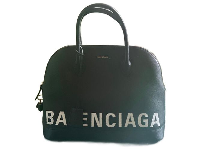 SAC BALENCIAGA HANDLE TAILLE M NOIR ET BLANC